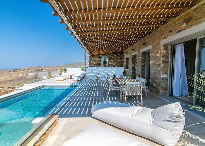 ヴィラ Horizon Hill Tínos